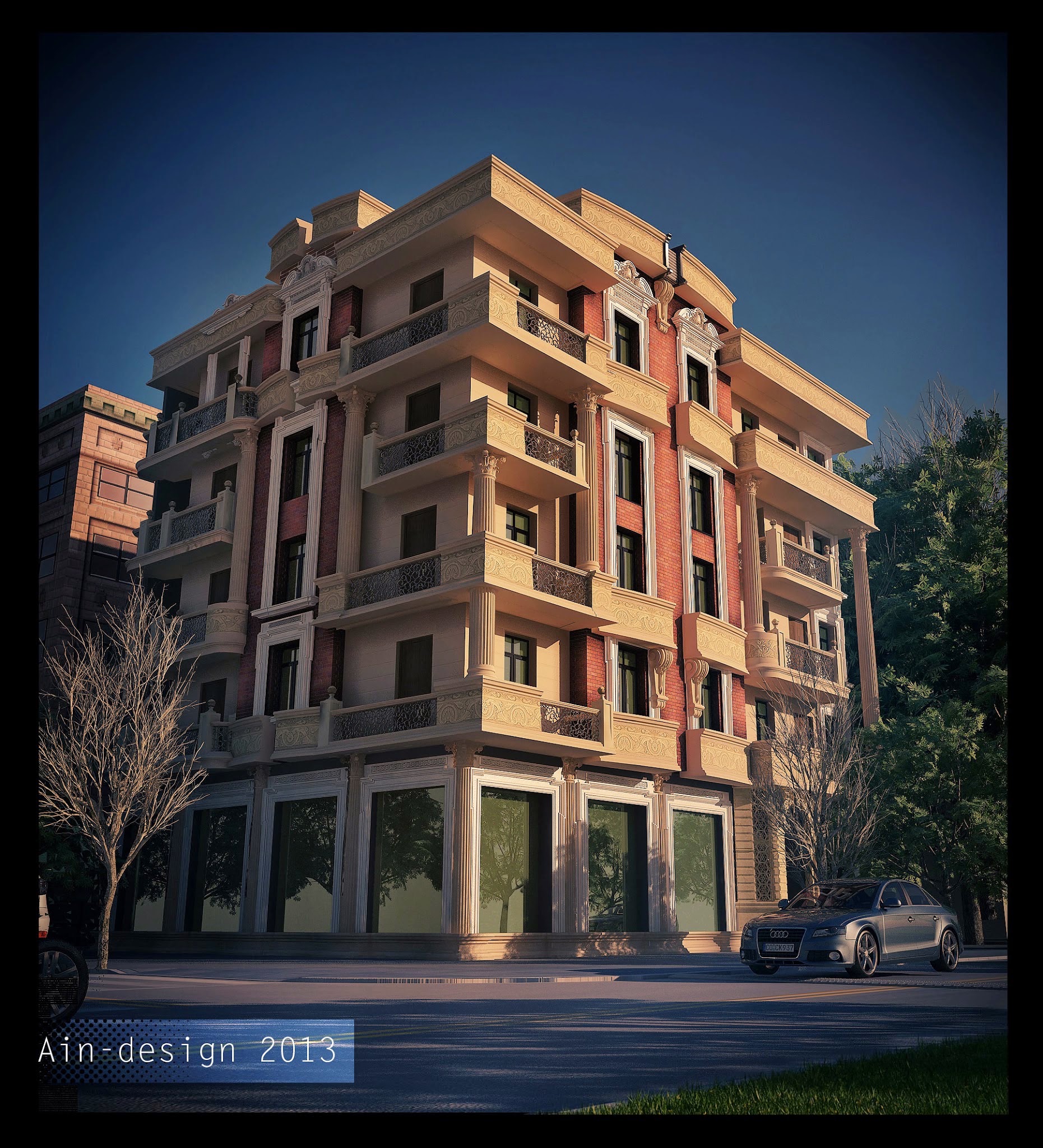 Residential Building Elevation
